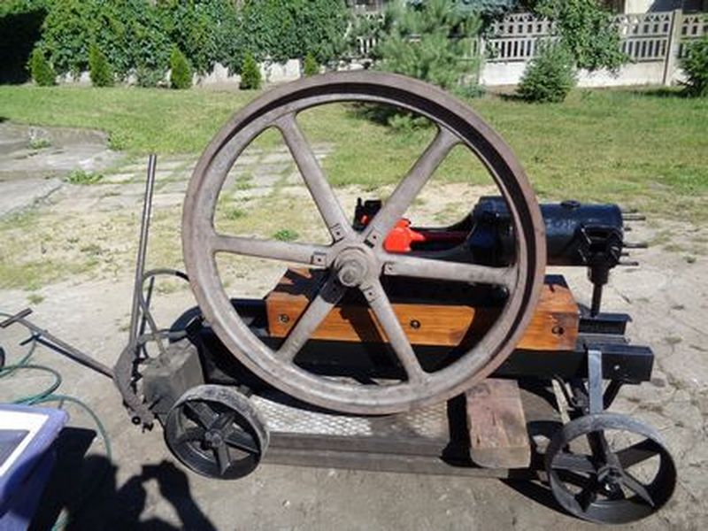 Najstarszy polski silnik stacjonarny w zbiorach Muzeum Rolnictwa