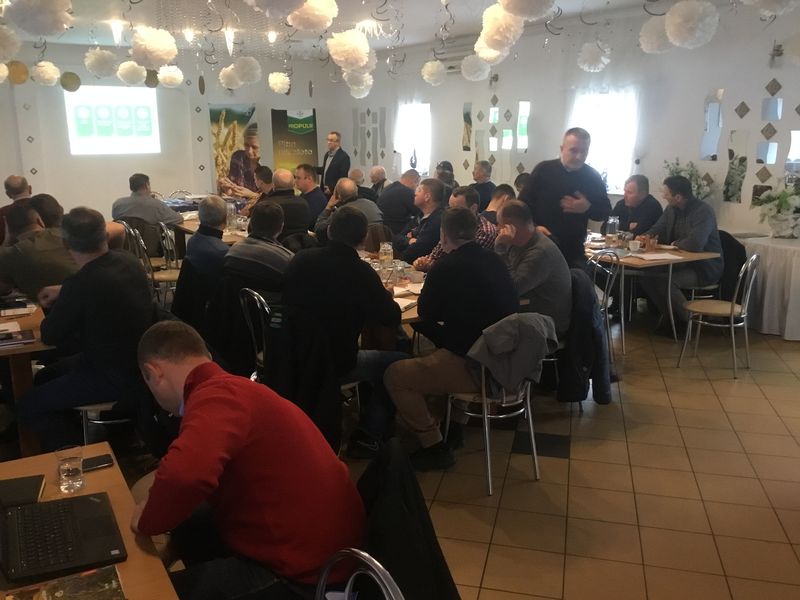 Coroczne spotkania szkoleniowe z klientami "AGRO BIZNES" Sp. J rozpoczęte.