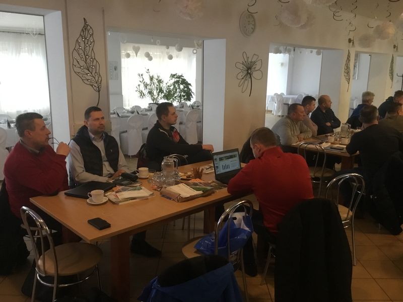 Coroczne spotkania szkoleniowe z klientami "AGRO BIZNES" Sp. J rozpoczęte.